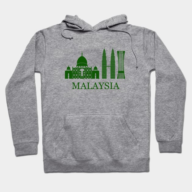 Malaysia Hoodie by Travellers